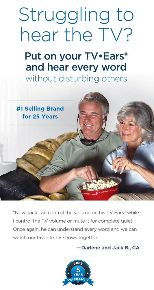 TV Ears celebrates 25 Years of helping customers enjoy TV despite hearing difficulties - TV Ears, Inc.