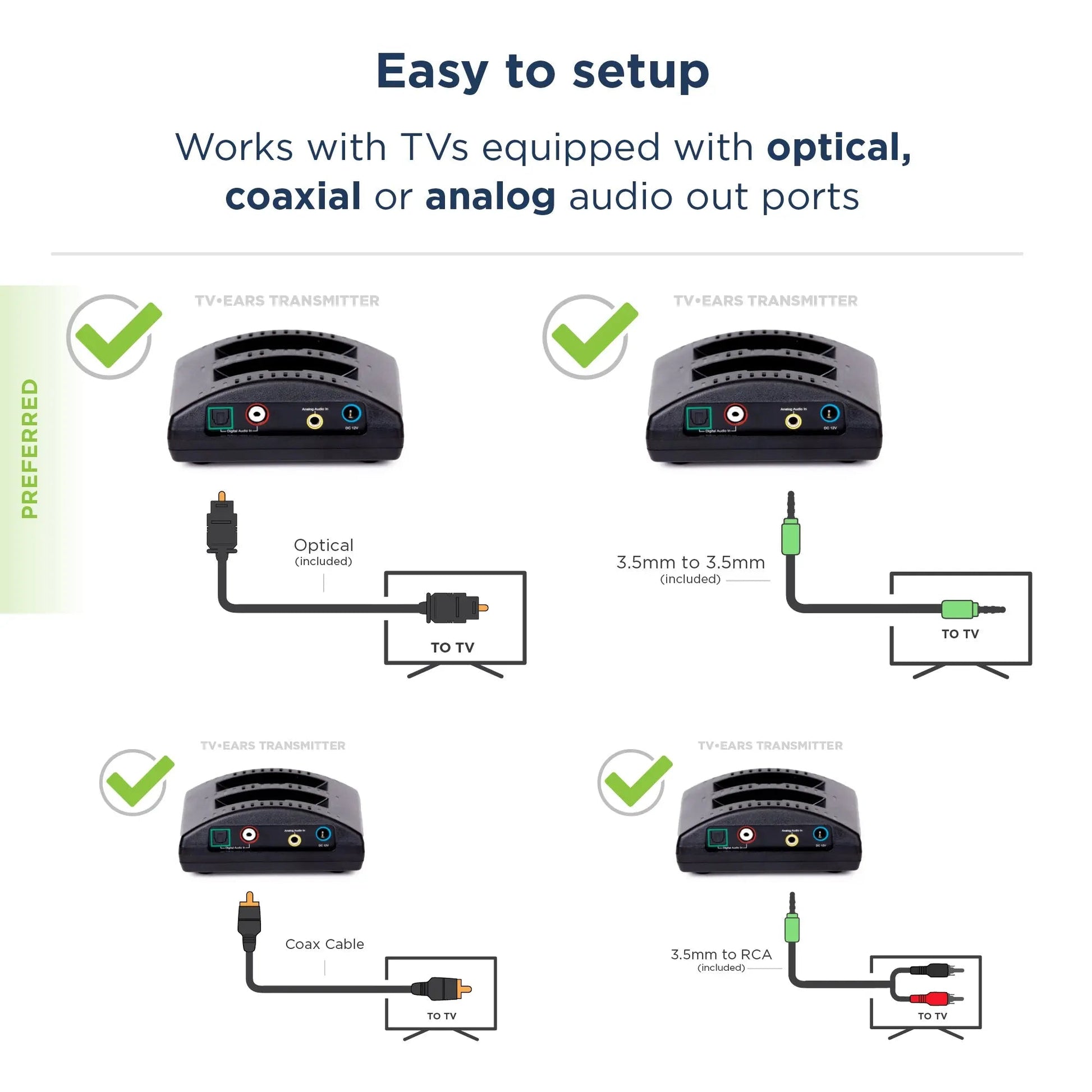 TV Ears Dual Digital System - TV Ears
