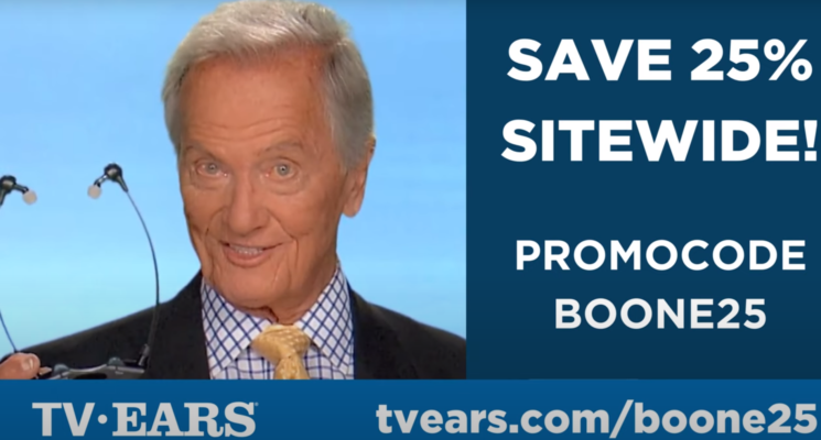 Pat Boone celebrates TV Ears milestone