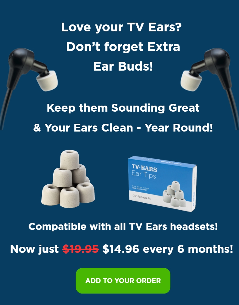 TVears Eartips Subscription Popup